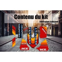 Pack stickers Peugeot Country MXr Noir - Mob Shop