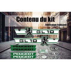 Kit déco Peugeot GL10 vert