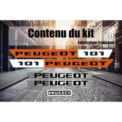 Kit déco Peugeot 101 MT MR & MS