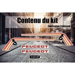 Kit déco Peugeot 102 City blanc