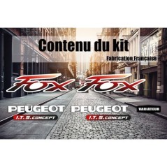 Kit déco autocollants Peugeot 103 Fox - Mob Shop