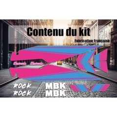 Kit Déco MBK Rock - rose bleu