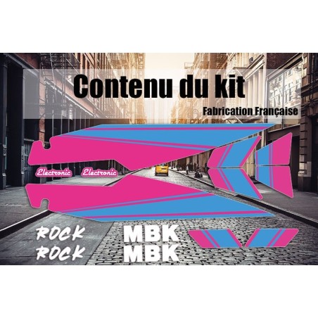 Kit Déco Stickers MBK Rock - Mob Shop