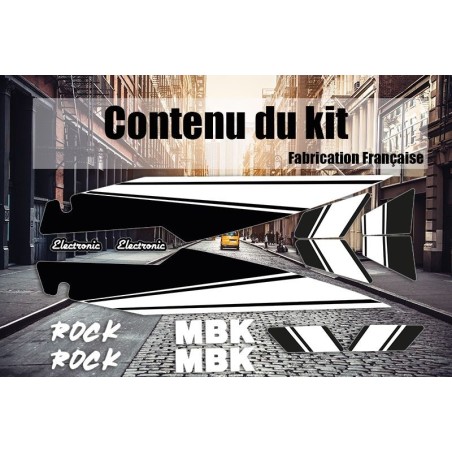 Kit Déco Stickers MBK 51 Rock - Mob Shop