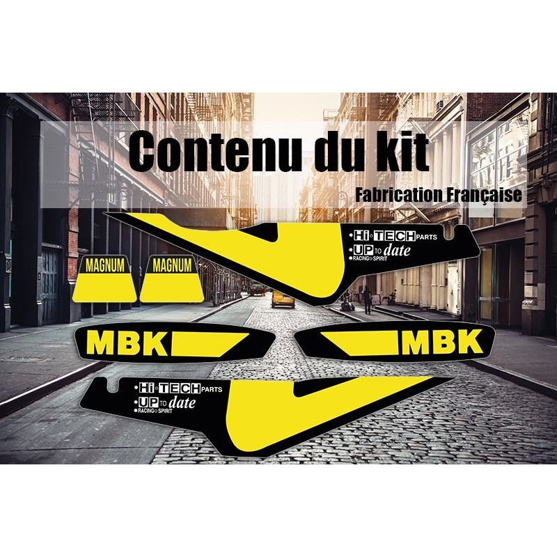 Kit Déco MBK Magnum - Jaune