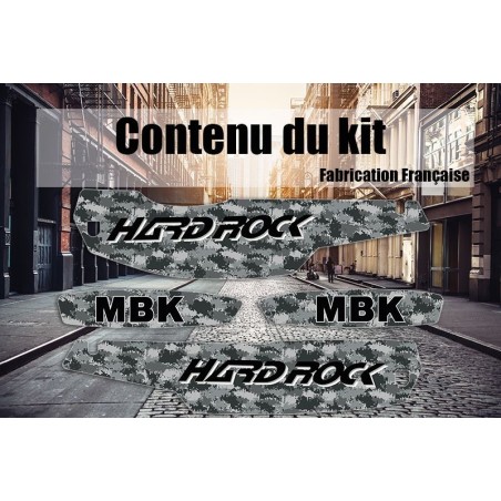 Kit Déco MBK 51 Hard Rock - noir 02