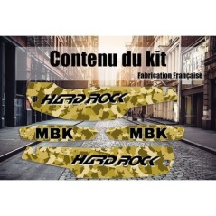 Kit Déco autocollants MBK 51 Hard Rock - Mob Shop