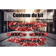 Kit Déco MBK 51 Hard Rock - rouge