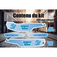 pack Déco MBK 51 Super Blue - Mob Shop