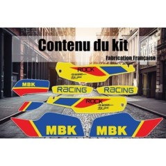 Pack Déco MBK 51 Racing Sophia Jaune - Mob Shop