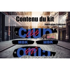 Kit Mobylette Stickers MBK 51 Club noir