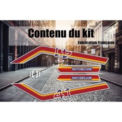 Kit déco MBK Motobécane 41 Jaune