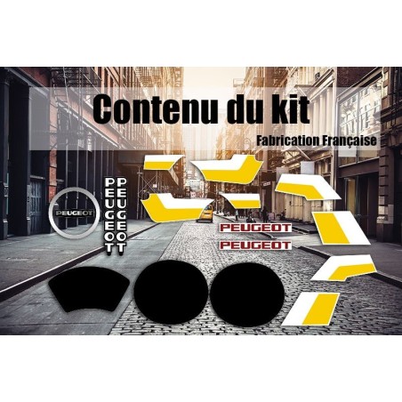 Kit déco Peugeot X 125 LC Blanc