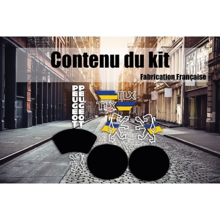 Kit déco Peugeot TLX bleu