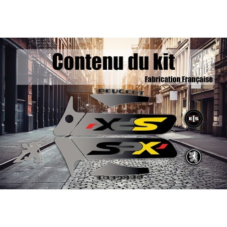 Kit autocollants Peugeot 103 SPX Ph2 - Mob Shop