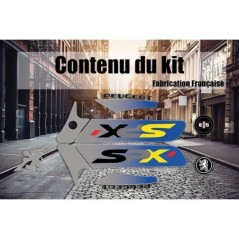 Kit autocollants Peugeot 103 SPX Ph2 - Bleu Foncé