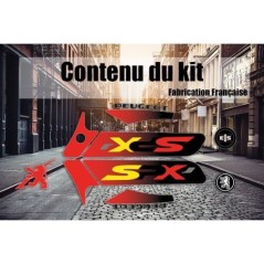 Kit autocollants Peugeot 103 SPX Ph2 - Rouge