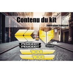 Kit déco Peugeot 103 MVL Ph2 - Super Fabrique