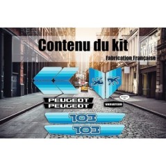 Kit déco Peugeot 103 MVL Ph2 - Super Fabrique