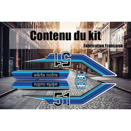 Kit Déco MBK 51 SU - Mob Shop