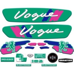 Kit déco autocollants Peugeot 103 Vogue Vert