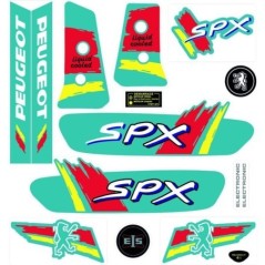 Kit sticker Peugeot 103 SPX Vert