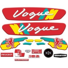 Pack stickers Peugeot 103 Vogue Rouge - Super Fabrique