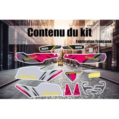 Kit Déco MBK 51 Magnum Racing (MR1) Yellow Compétition - Super Fabrique