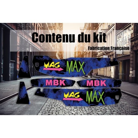 Stickers MBK Mag Max Bleu