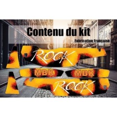 Planche Stickers MBK Hard Rock Orange - Super Fabrique