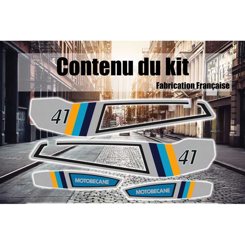 Pack autocollants Motobecane 41 V